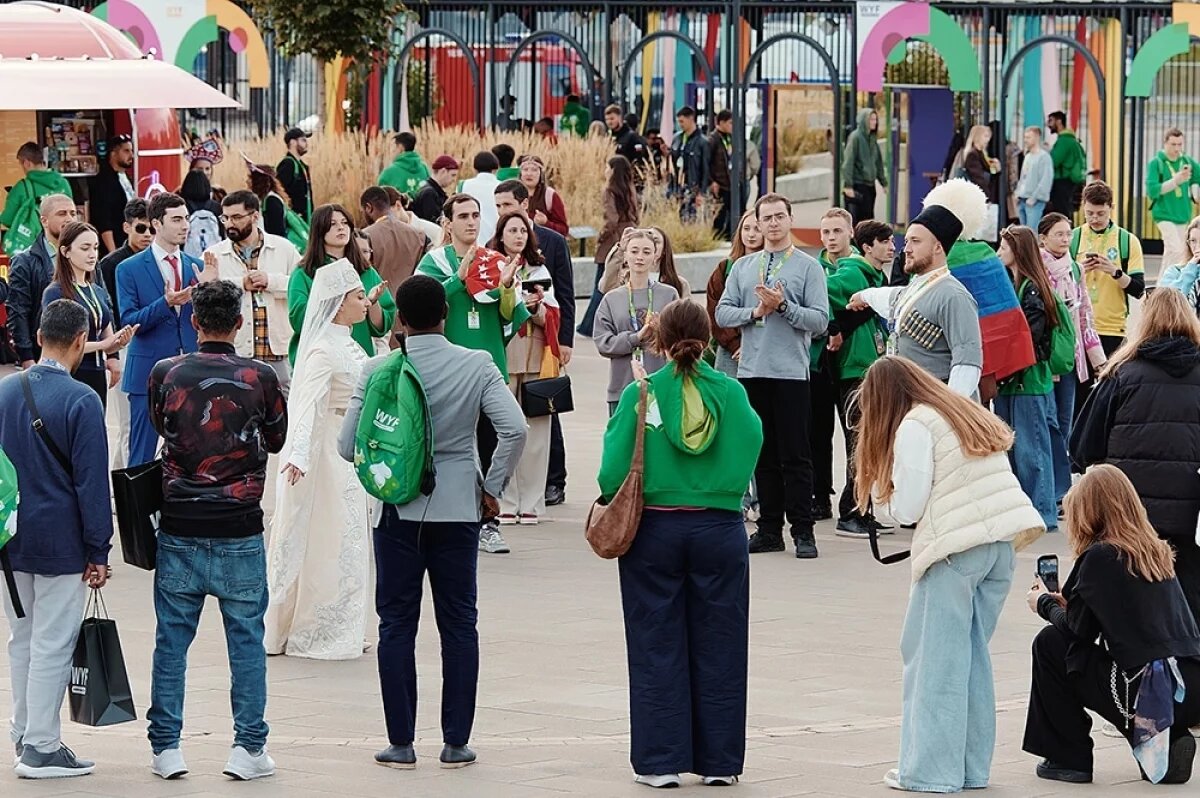    Слёт Всемирного фестиваля молодёжи в Нижнем Новгороде.