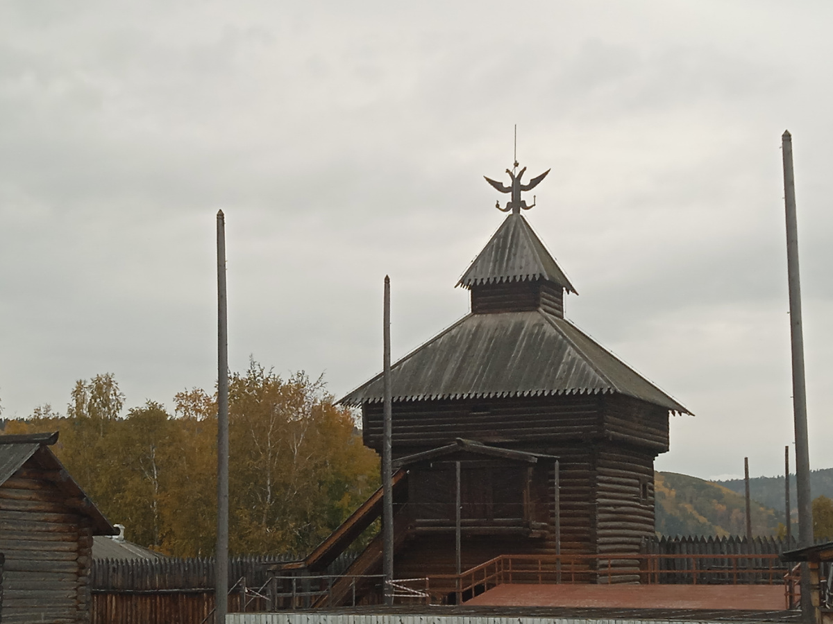 Усть-Илимский острог. Важная часть музея. 
