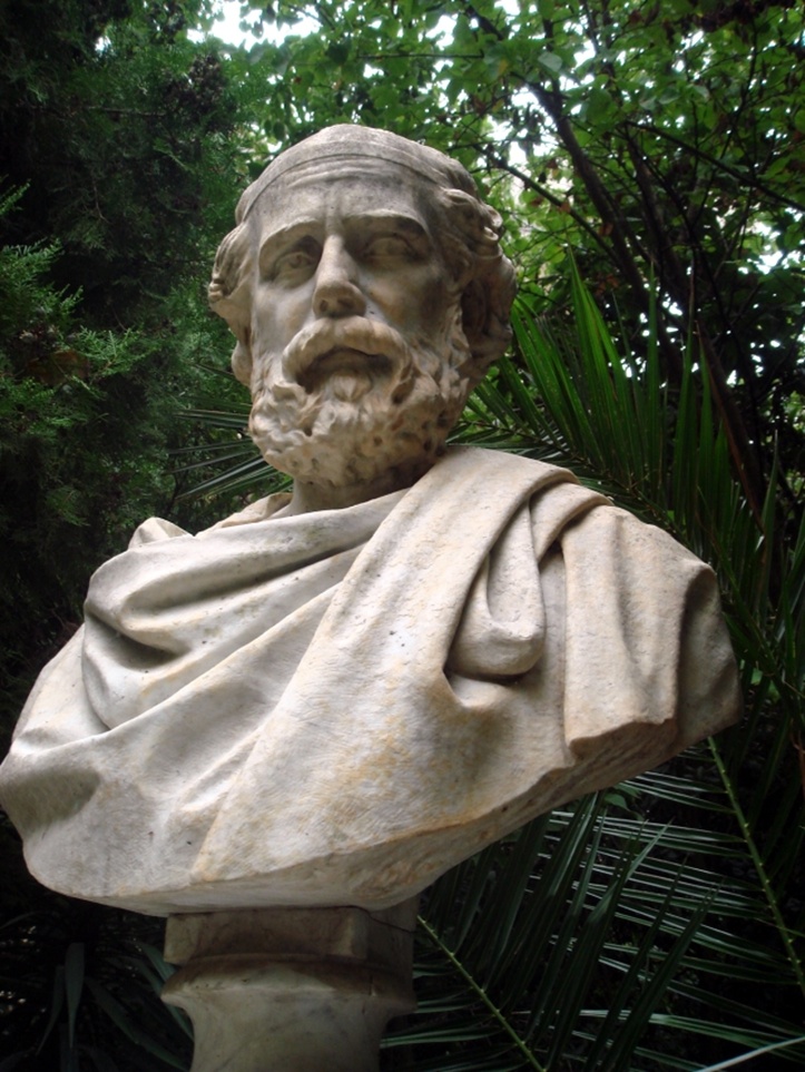 Бюст Архимеда работы Лучано Камписи.