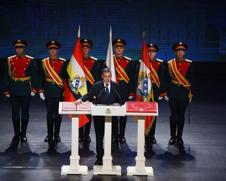     Хинштейн рассказал о проделанной за 9 месяцев работе в Курской области