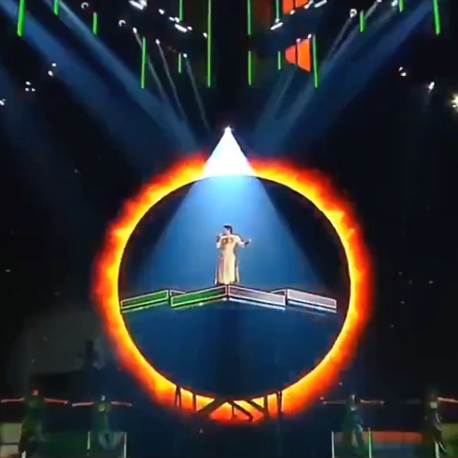 Момент выступления победителя «Интервидение 2025»