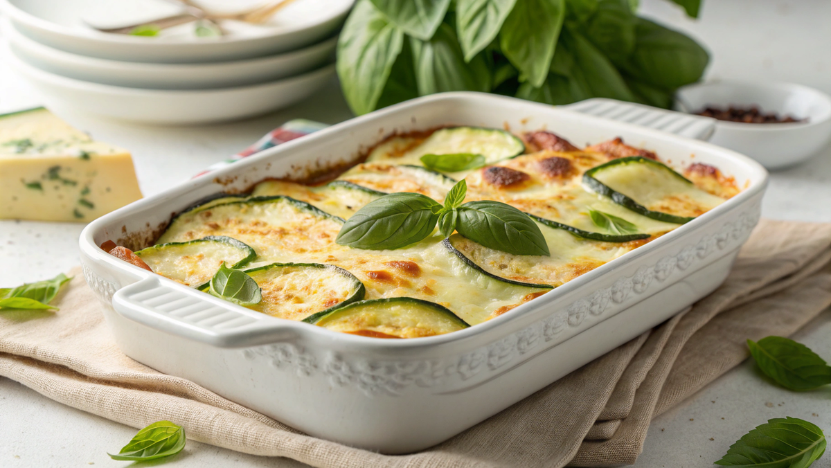 Фото: Лазанья с кабачками и сыром