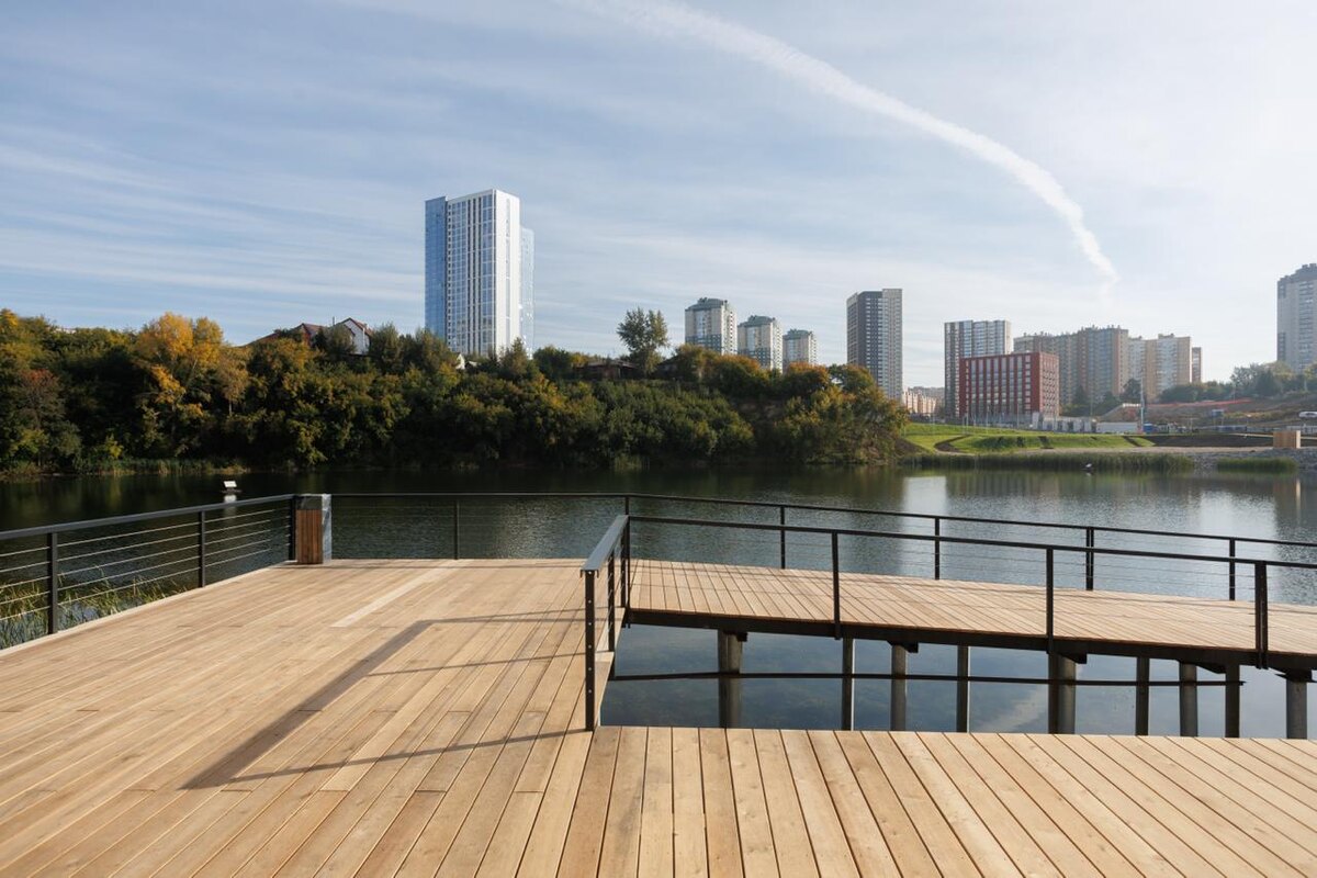 озеро верховое в новосибирске - новый центр притяжение и новая набережная