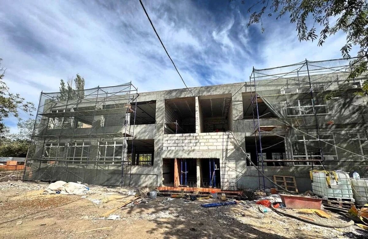    Туляки ведут работы по восстановлению реабилитационного центра в Мариуполе