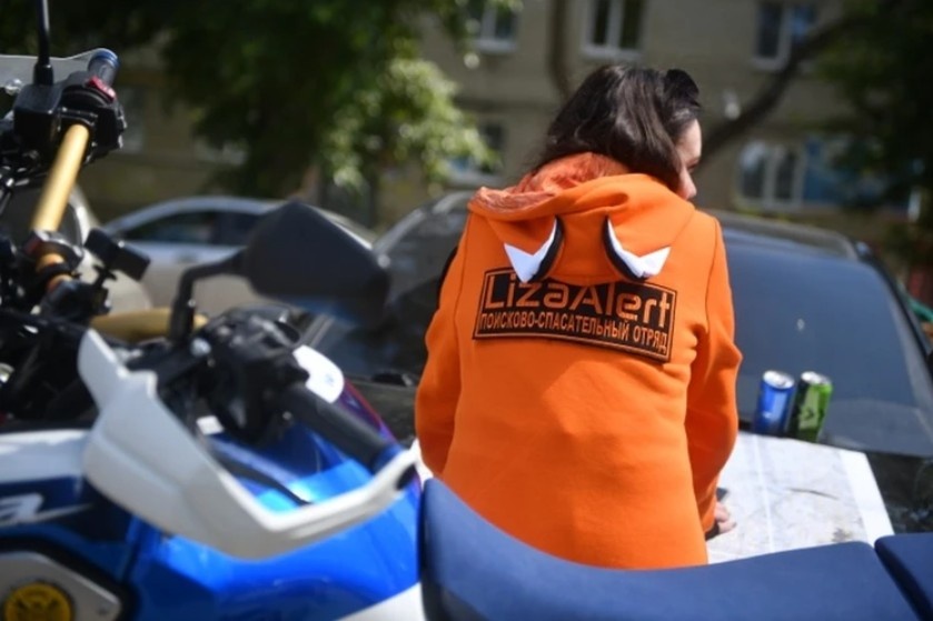 Больше ста волонтеров прочесывали территорию. Фото: Алексей Булатов.