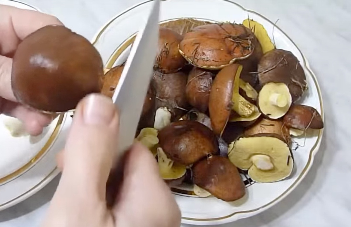    Раньше до ночи мучилась, снимая пленку с маслят: теперь чищу ведро грибов за полчаса