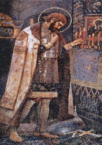 Нестеров. Благоверный князь Александр Невский. 1894-1895.