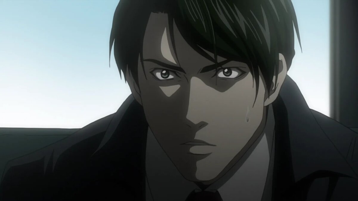 Кадр из аниме «Тетрадь смерти»   📷