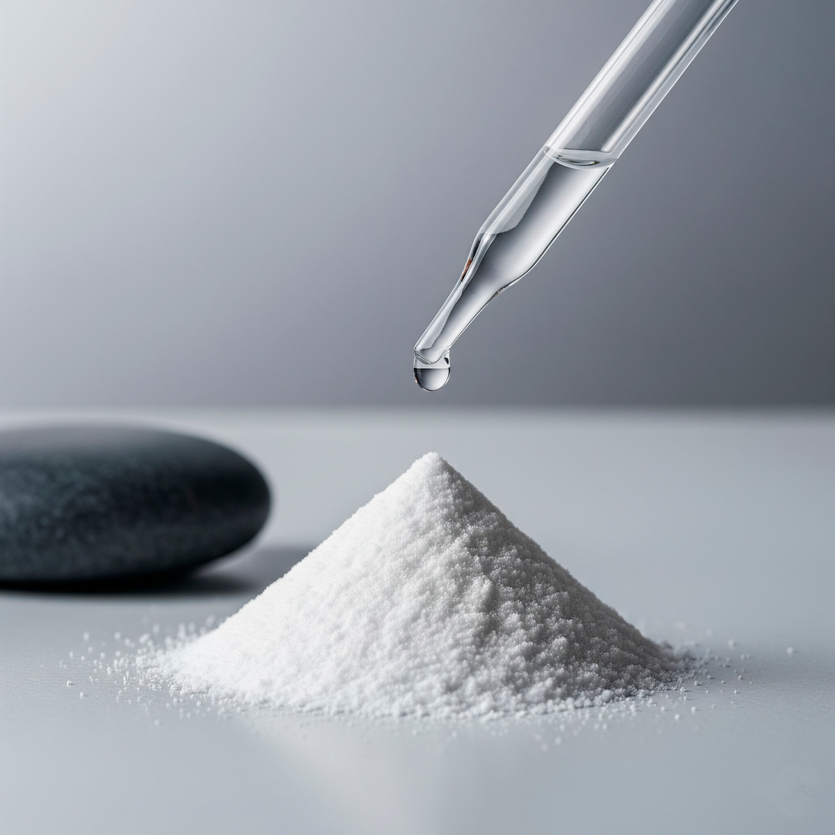 Сухой порошок, который оживает от капли воды. Это не магия, а биохимия, работающая на благо вашей кожи."