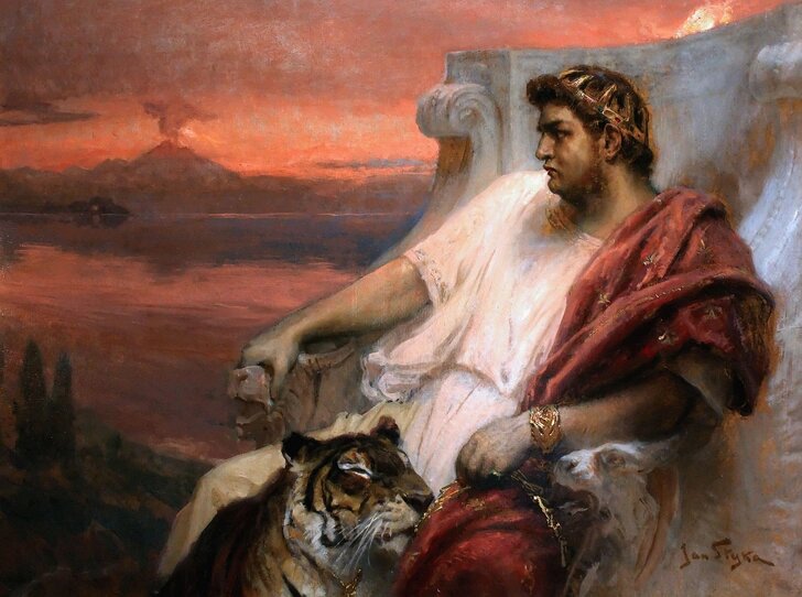 Ян Стыка. Нерон в Байях.