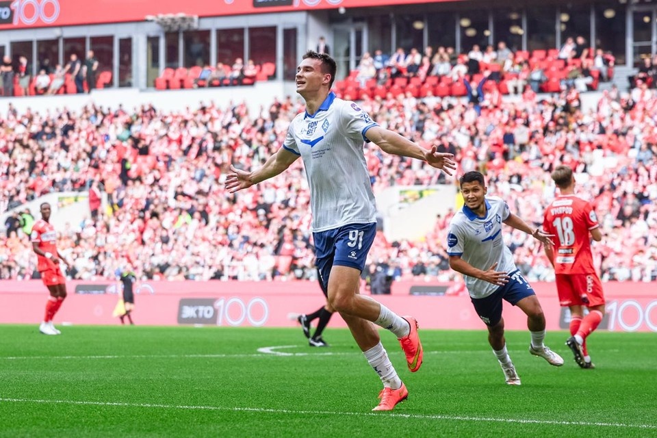    Владимир Игнатенко открыл счет в матче на шестой минуте Сайт ПФК "Крылья Советов"