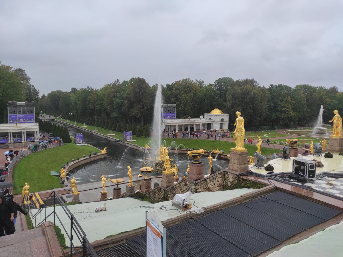 Торжественный пуск "Самсона"