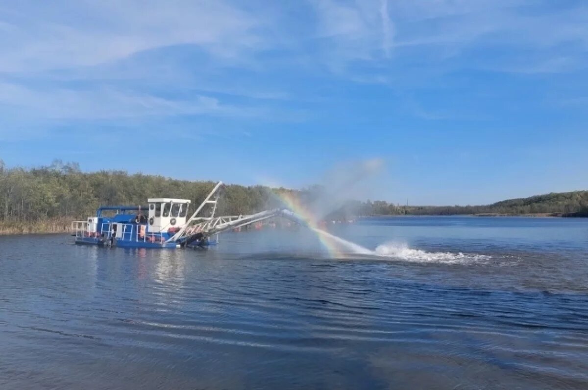    Реку Колпь во Владимирской области расчищают с опережением графика