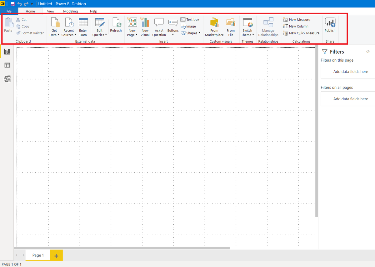 Рис. Лента (Ribbon)