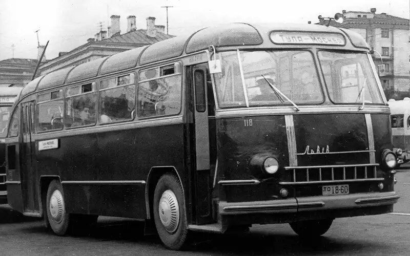 Серийный ЛАЗ-695 (1967 год).