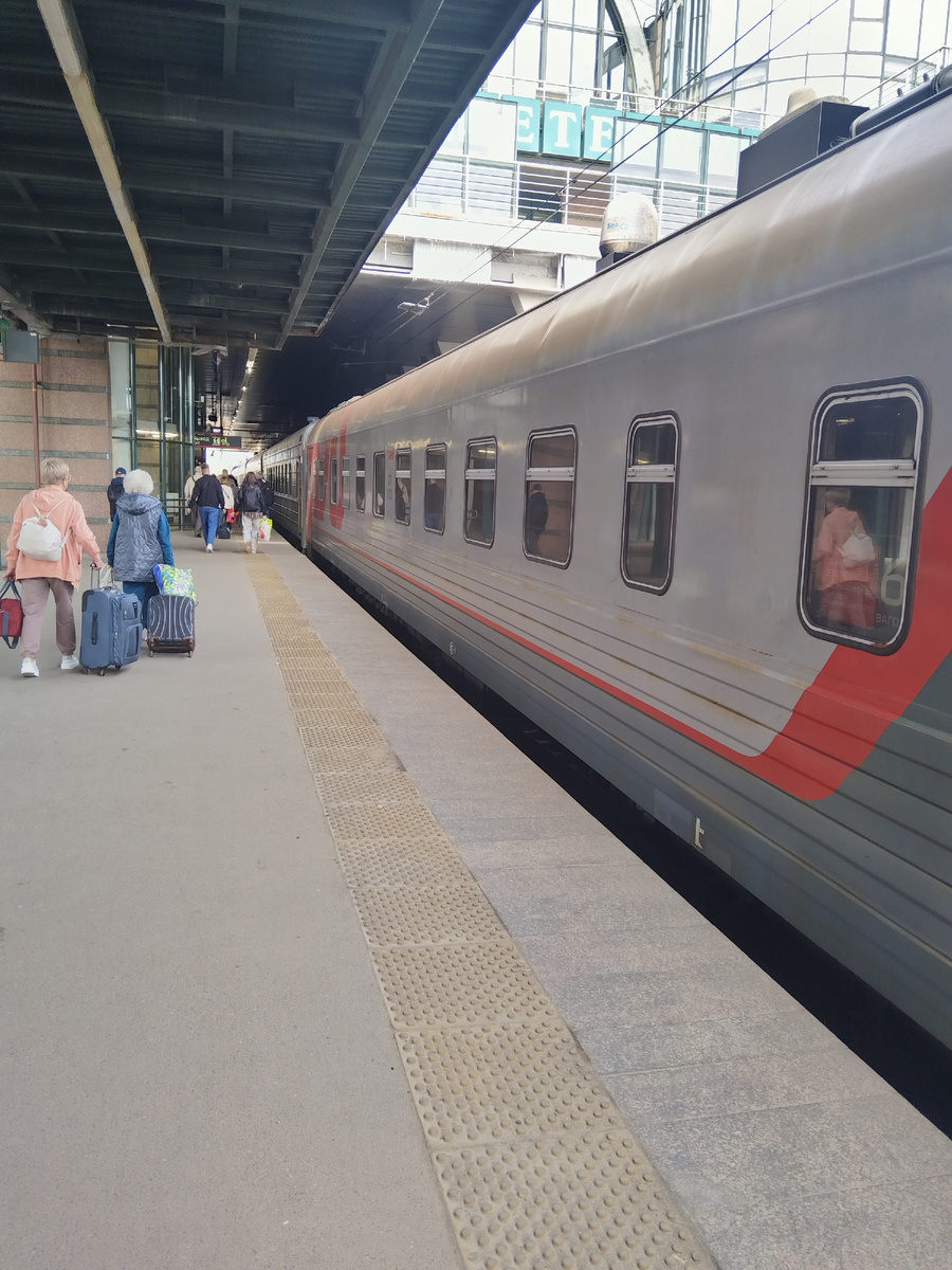 На Ладожском вокзале