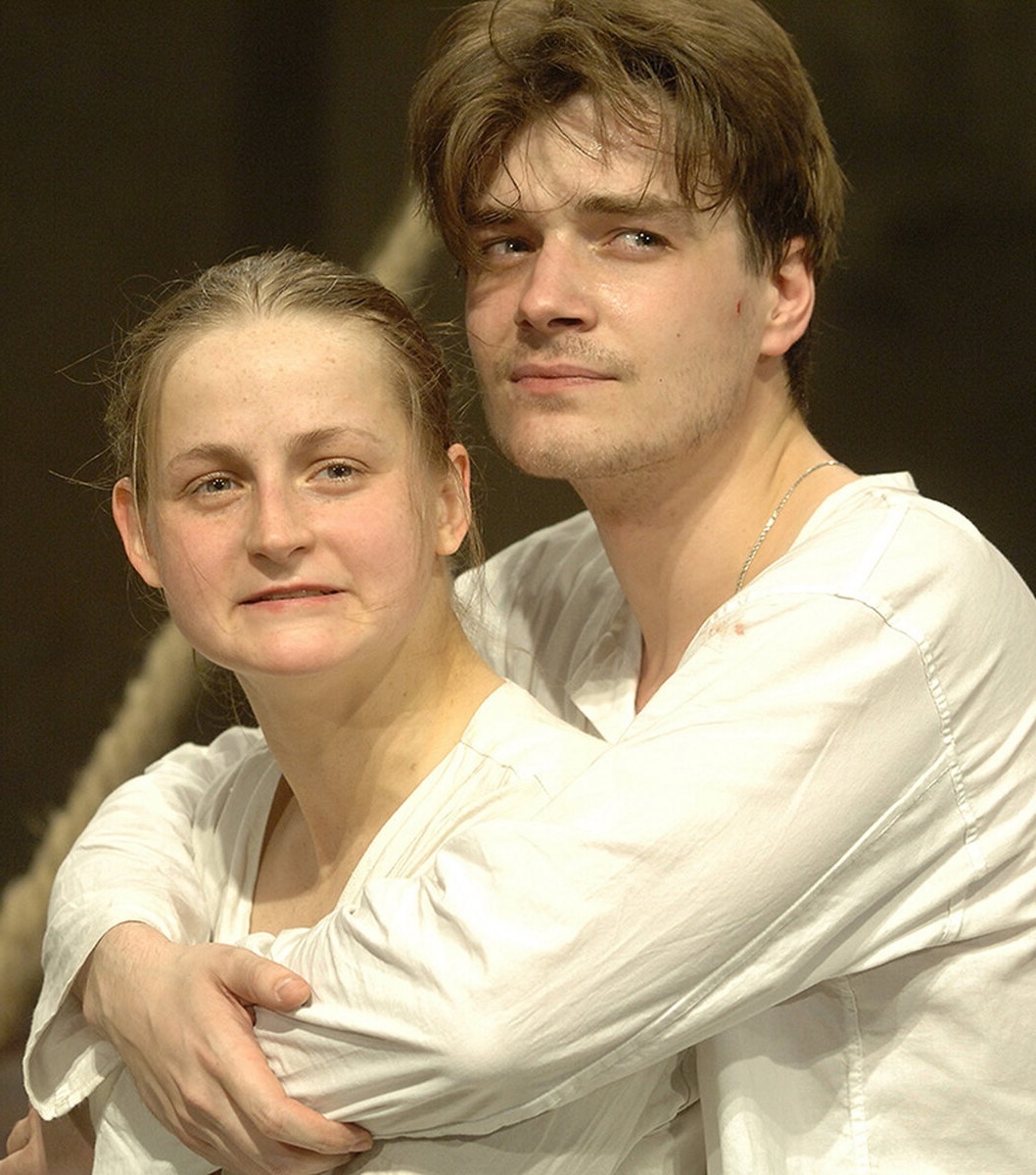 Яна Сексте и её первый муж Максим Матвеев