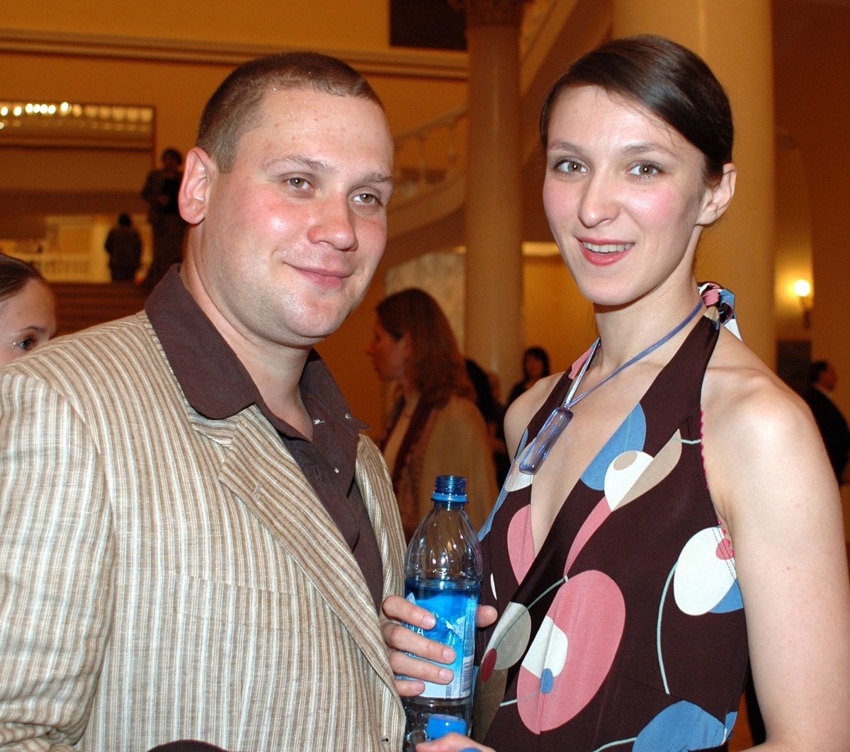 Олеся Железняк и её муж Спартак Сумченко