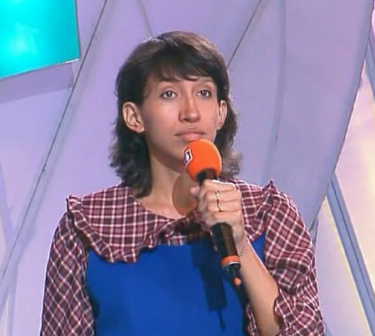 Елена Борщёва, кадр из телешоу «КВН»