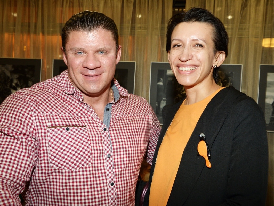 Елена Борщёва и её муж Валерий Юшкевич