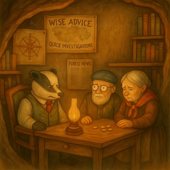 Начинается новое расследование (иллюстрация предоставлена Никитой Гордеевым)