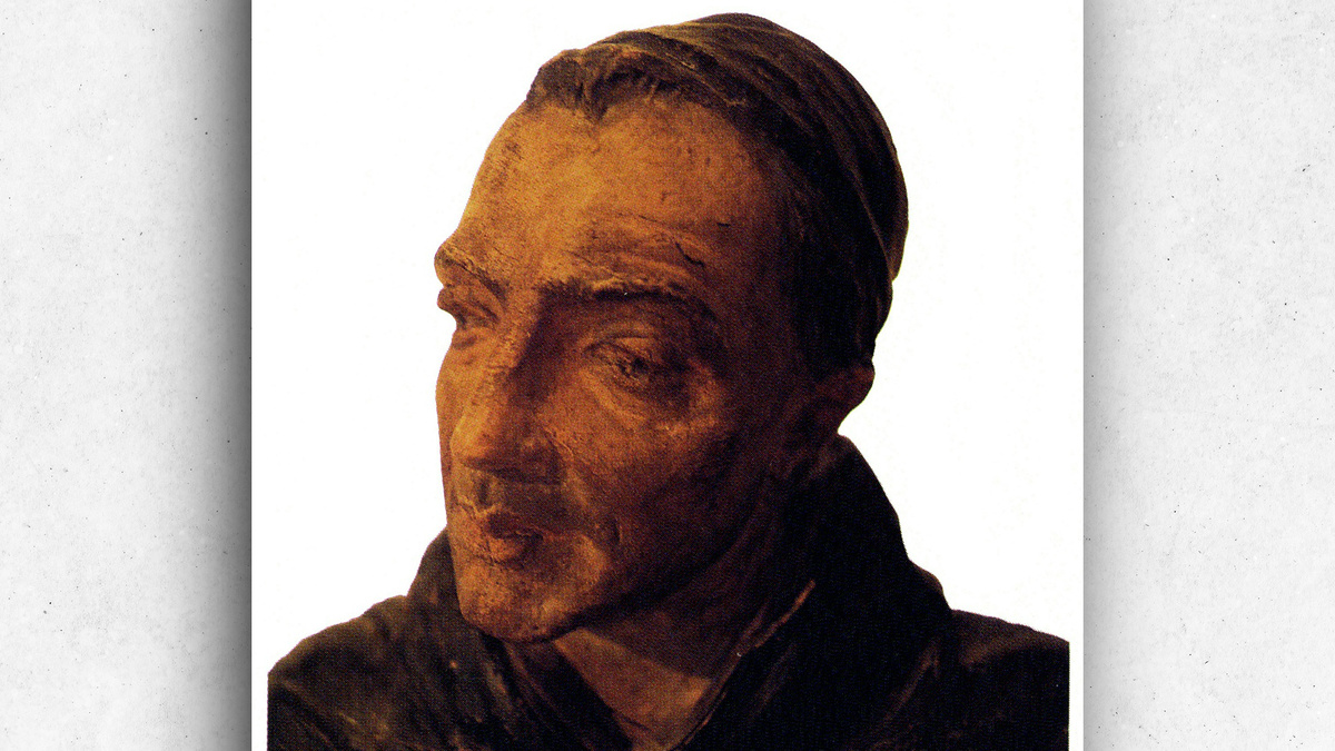 Бюст Фра Анджелико в монастыре Сан Доминико во Фьезоле, Италия →