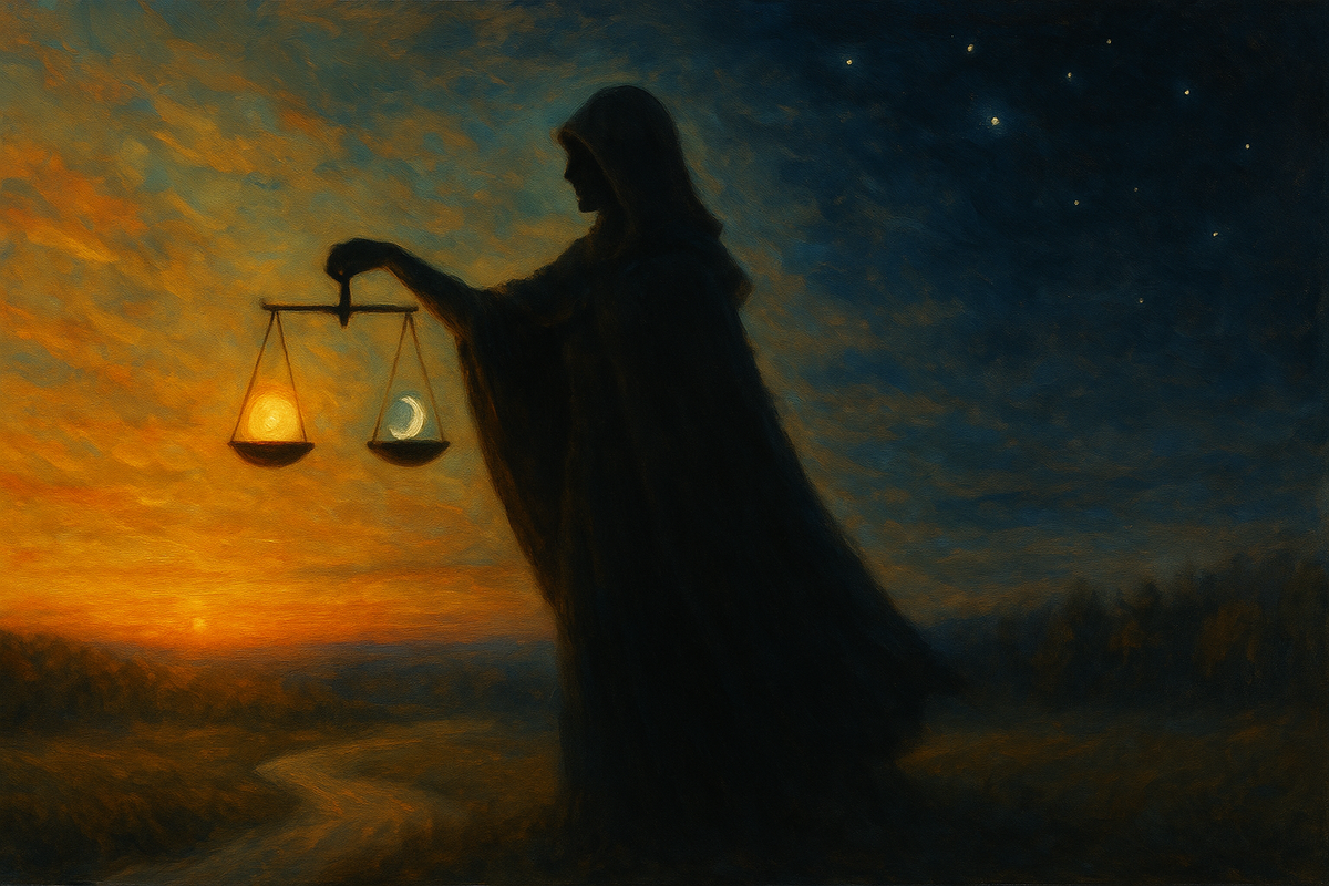 ✨ День и ночь встречаются в равновесии. Именно в этот миг начинается магия перемен.