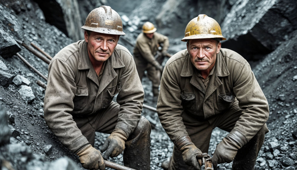 Шахтёры решили не испытывать судьбу.