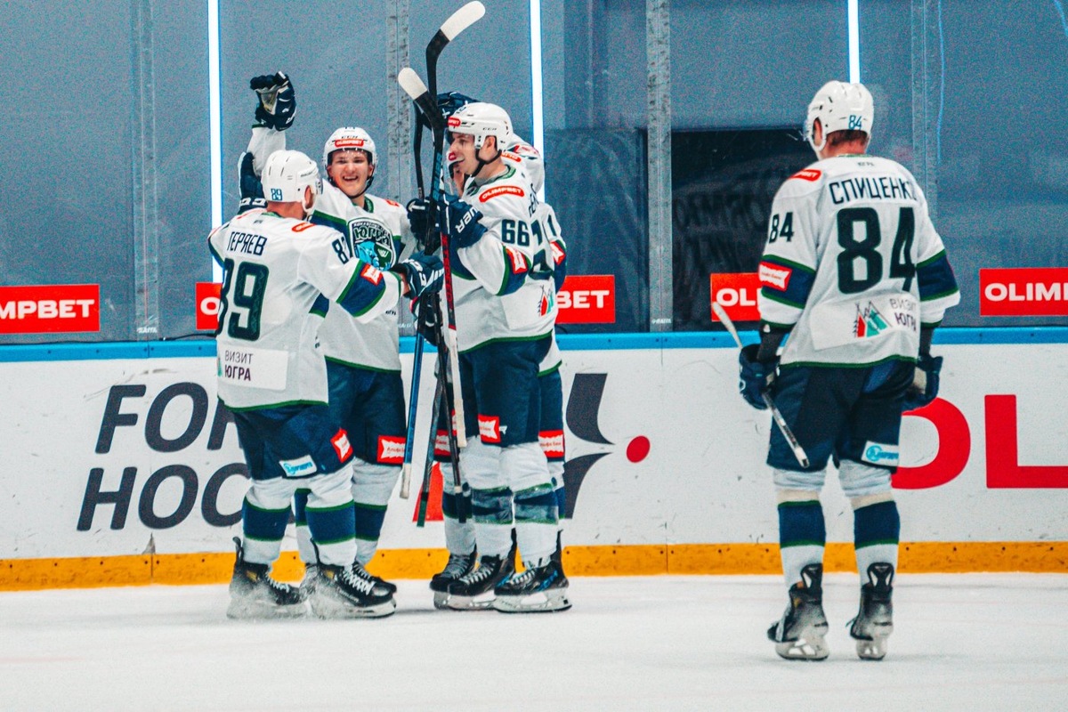    «Югра» в гостях разгромила «Динамо СПб» в чемпионате ВХЛ