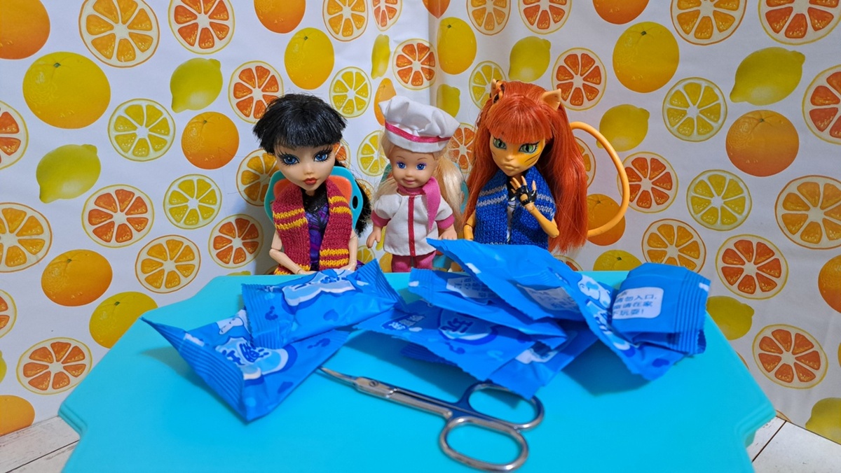 Интересно, что лежит в этих пакетиках?