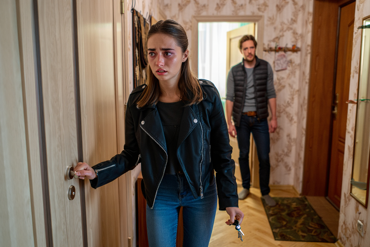 «Ты женился не на мне, а на маме!» - сказала и вышла из дома.