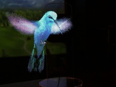    OLED-панели могут воспроизводить голограммы