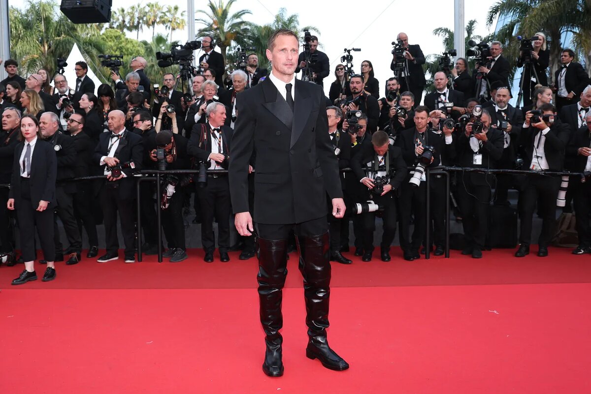 Alexander Skarsgård au Festival de Cannes 2025 Photo : Getty Images