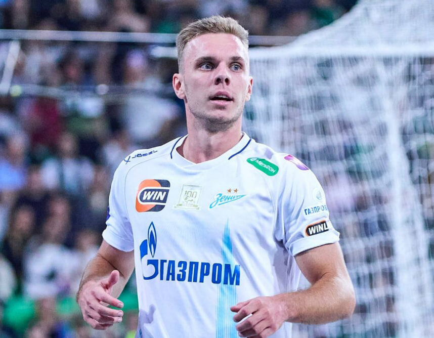     Максим Глущенков     
Фото: официальный Telegram-канал ФК «Зенит»