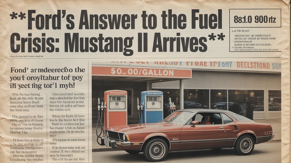 Ответ Ford на топливный кризис: появление Mustang II