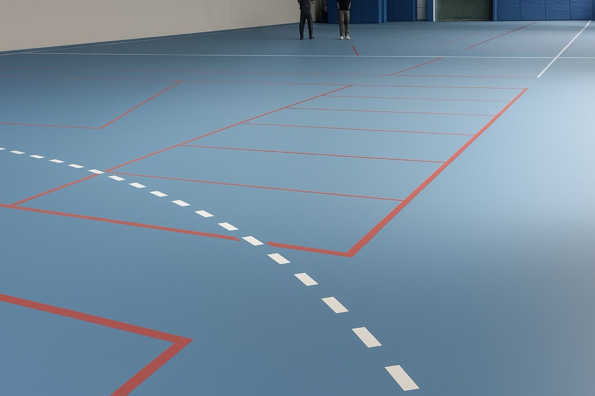 ГБУ ДО Спортивно-адаптивная школа паралимпийского и сурдлимпийского резерва Департамента спорта города Москвы (ГБУ ДО "САШ") | Профессиональный спортивный линолеум, 8мм
