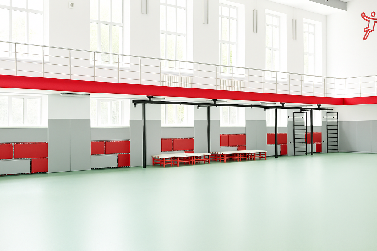 Спорткомплекс Старт | Спортивный линолеум 6мм