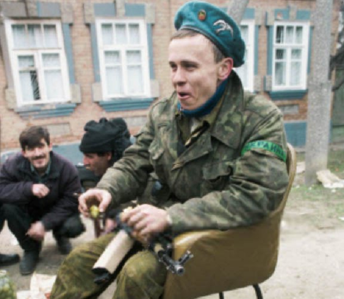 Олег Челнов в Чечне