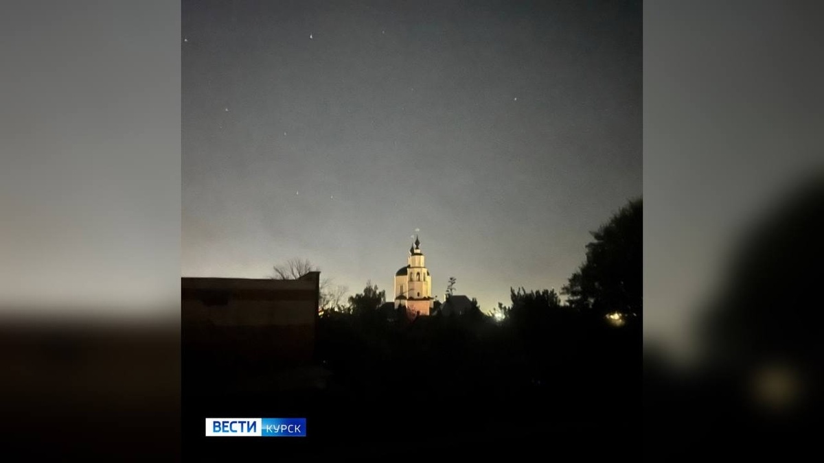    Улица Белинского в Курске ушла в сумрак