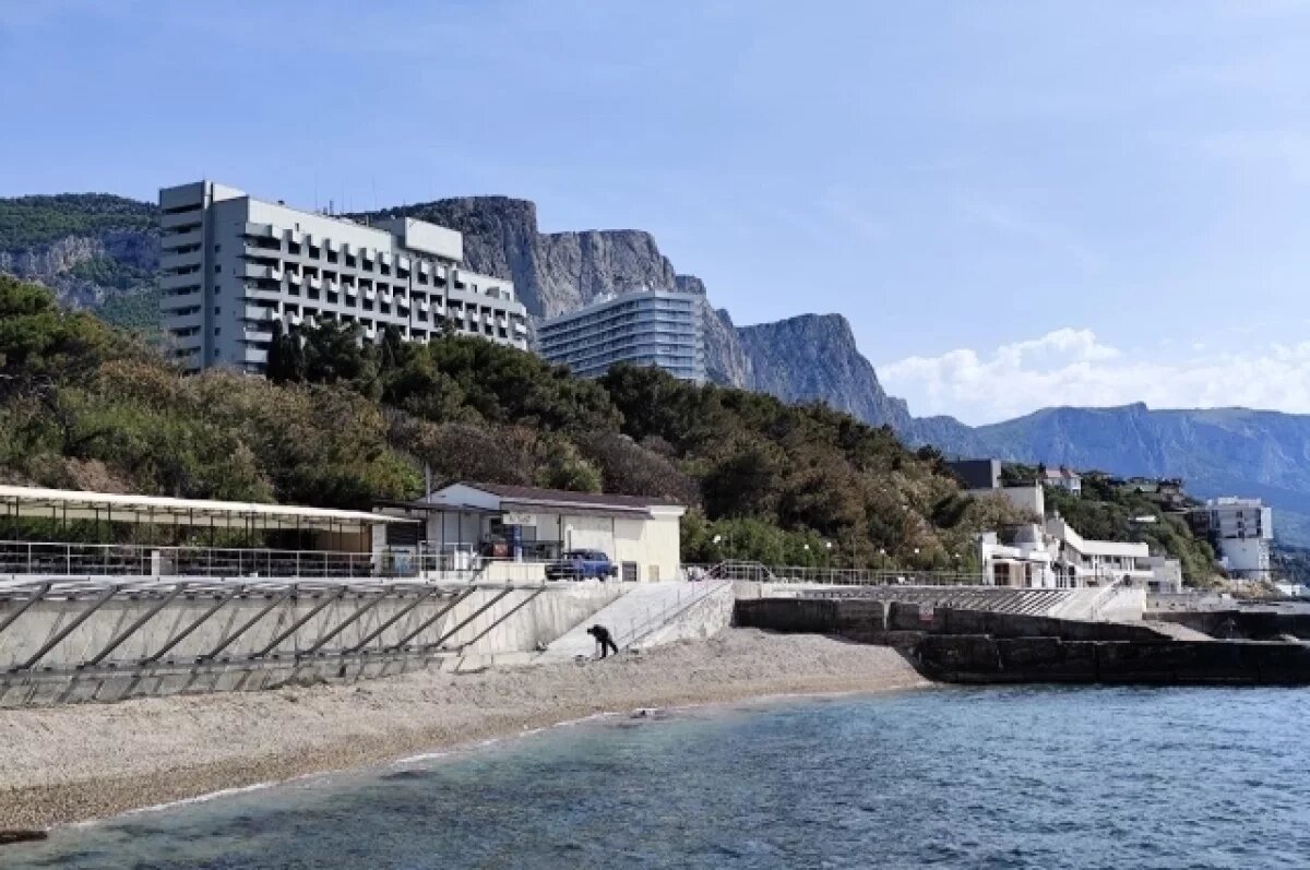    Поселок Форос летом 2025 года.