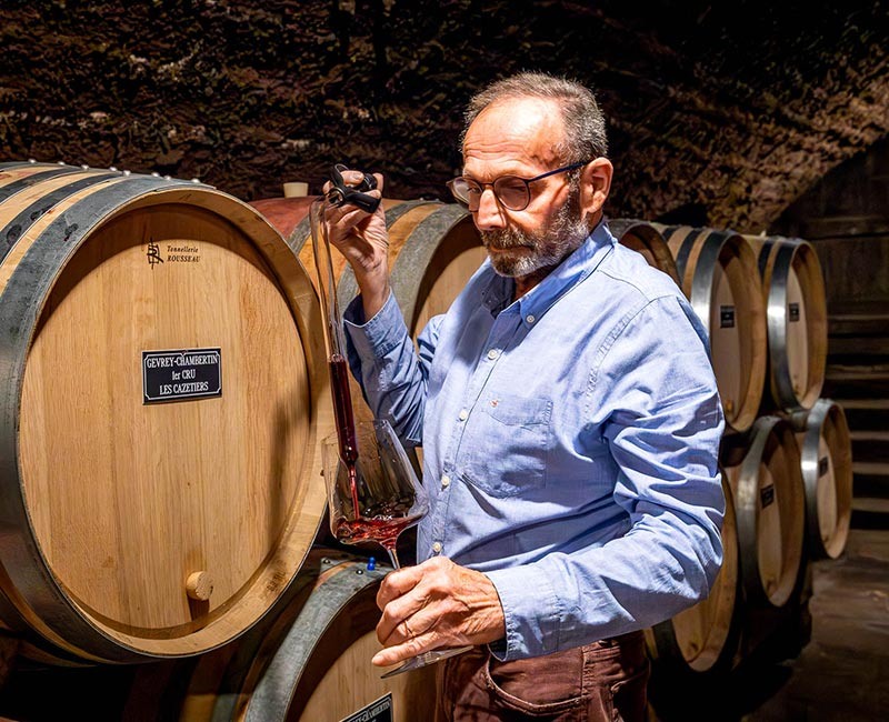 Брюно Клер, основатель Domaine Bruno Clair. Côte d'Or, Бургундия, Франция