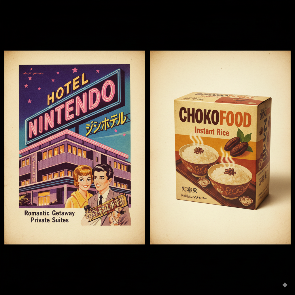 Эксперименты длиной в десятилетие. Прежде чем найти свой путь, Nintendo управляла отелями для свиданий и даже пробовала продавать быстрорастворимый рис. Не каждая ветвь развития была успешной.