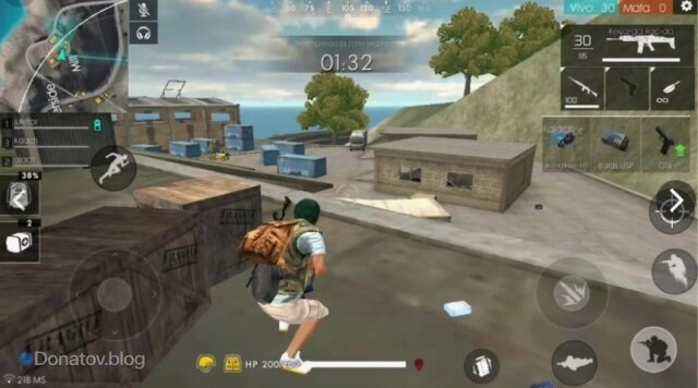    Геймплей Free Fire во многом зависит от чувствительности.