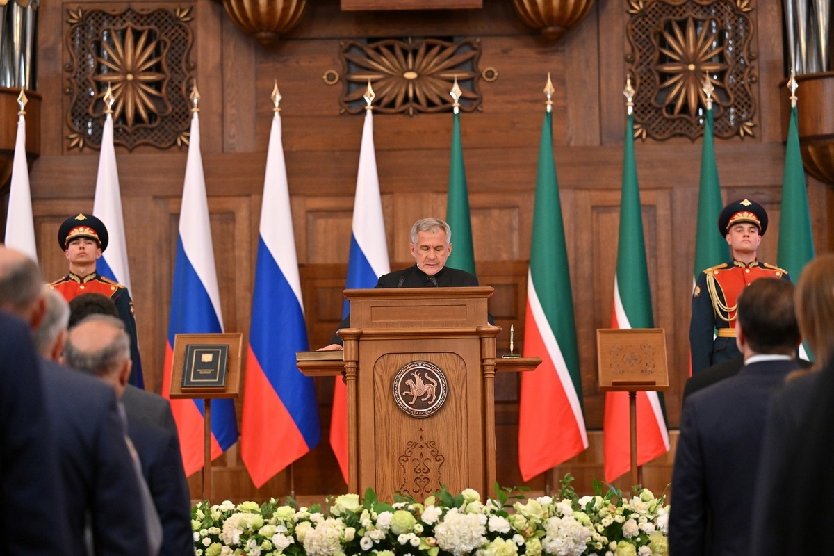    Рустам Минниханов набрал более 88% голосов избирателей. взято с сайта tatarstan.ru