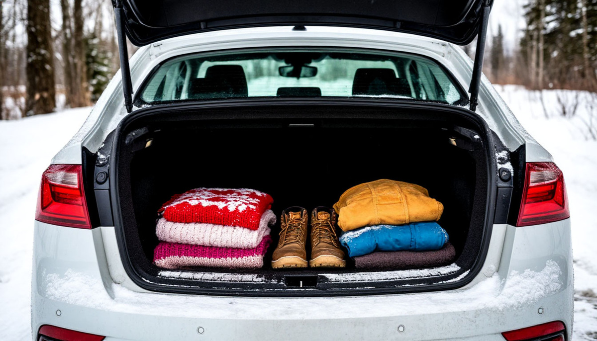    14 вещей, которые зимой должны быть в багажнике у каждого