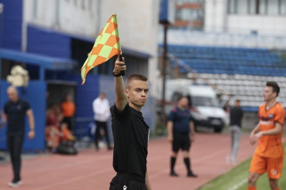    Дебют Димы в качестве арбитра состоялся в 14 лет из личного архива героя(ев) публикации