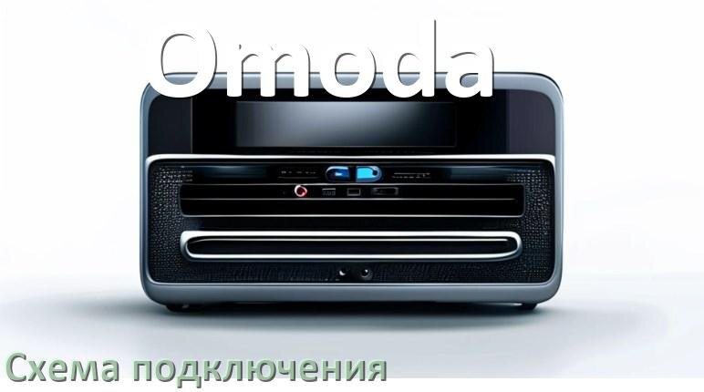
Схема подключения магнитолы Omoda на Андроид