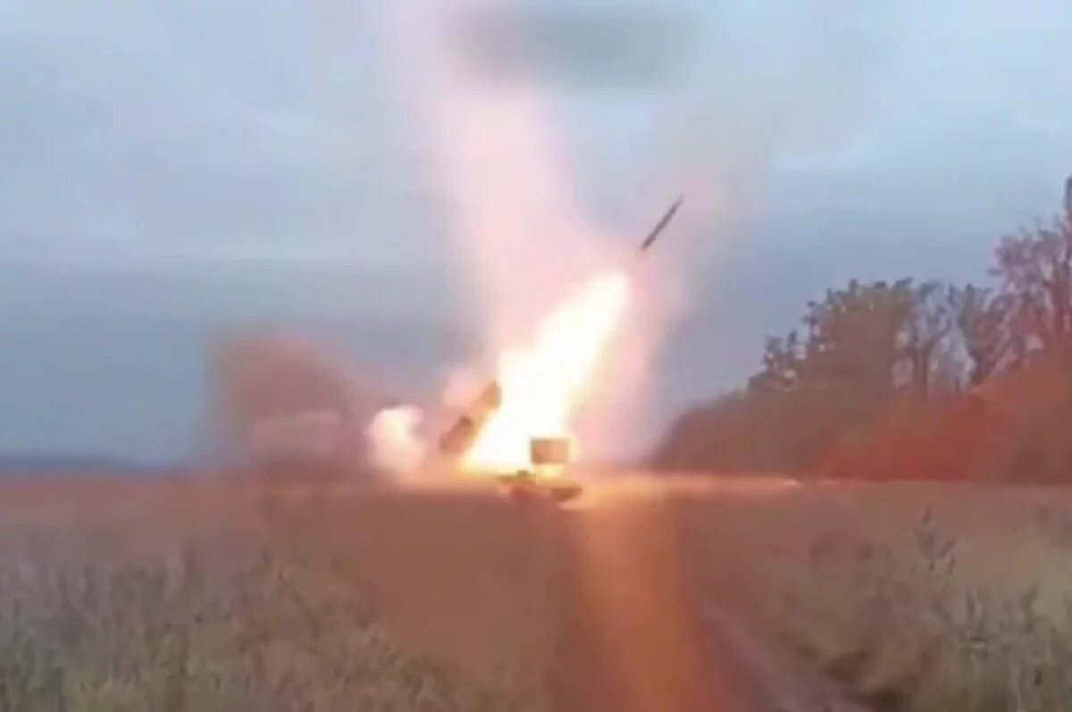    МО РФ показало удар «Солнцепёка» по объекту ВСУ в Запорожской области