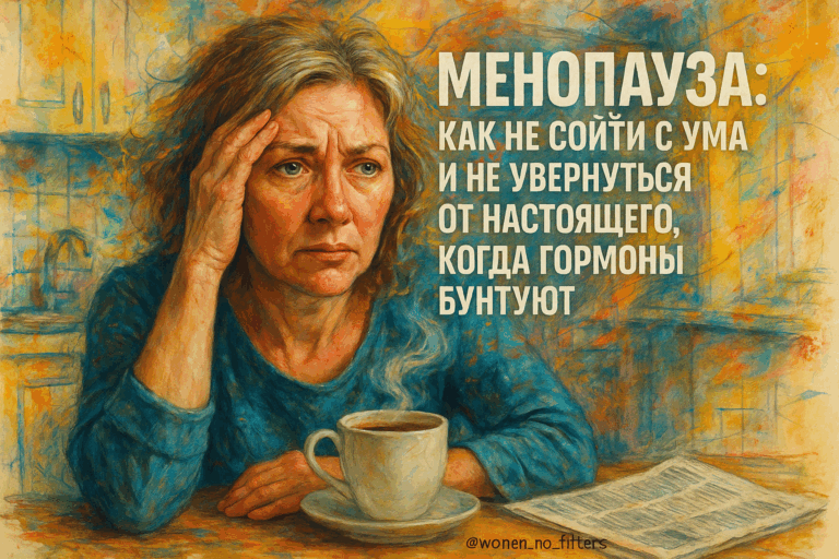    Менопауза: как не сойти с ума и не увернуться от настоящего, когда гормоны бунтуют admin
