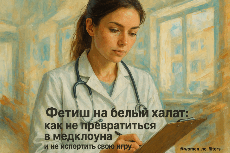    Фетиш на белый халат: как не превратиться в медклоуна и не испортить свою игру admin